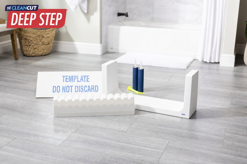 CleanCut Deep Step DIY Bathtub Cutout Kit