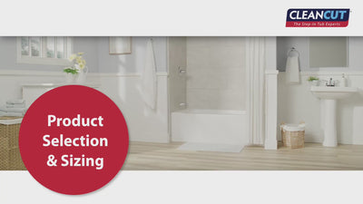 CleanCut sizing and measuring video thumbnail