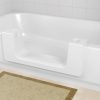Step in bathtub conversion with the CleanCut Convertible
